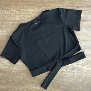 NVGTN - Black Crossbody Short Sleeve